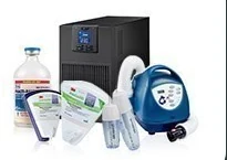 Generator mandiri UPS serta obat dan peralatan darurat