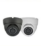 Dua kamera CCTV berbentuk kubah