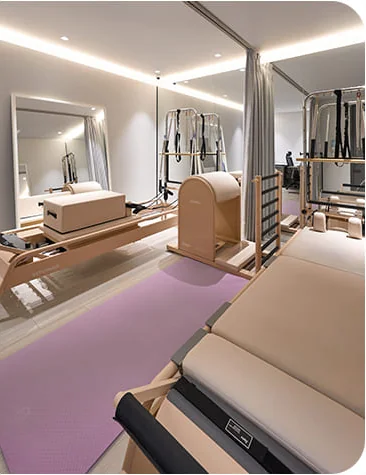 Studio Pilates di dalam klinik