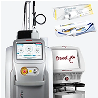 Peralatan laser bekas luka
