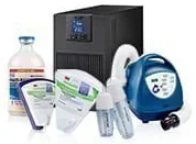 Generator mandiri UPS serta obat dan peralatan darurat